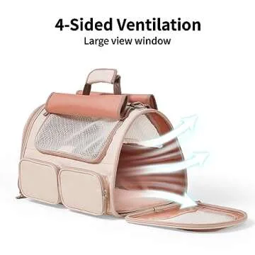 FUKUMARU Cat Carrier: Safe, Airline Approved Pet Travel Bag