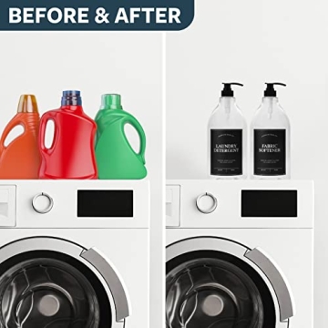 Elegant 64oz Laundry Detergent Dispenser for Organization