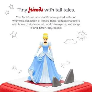 Tonies Cinderella Audio Toy - Disney Magic for Kids