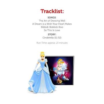 Tonies Cinderella Audio Toy - Disney Magic for Kids