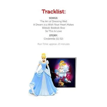 Tonies Cinderella Audio Toy - Disney Magic for Kids