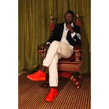 If/Then The Callisto Men's Sneaker Knit Slip-On, Men's Casual Footwear for Everyday Wear, Lightweight & Breathable, Scarlet Ember, Size 10.5