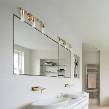 Stylish Globe Electric 5-Piece Bath Accessory Set in Matte Brass