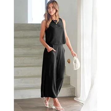 Shop ANRABESS Women's Summer 2 Piece Outfits - Chic & Versatile