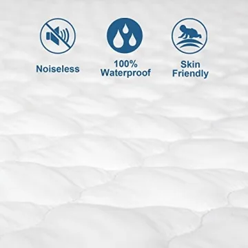 Twin XL Waterproof Mattress Pad for Dorm Comfort