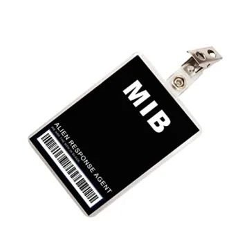 Authentic Ribbons MIB ID Badge for Cosplay and Halloween