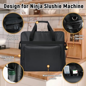 WMDYFDC Ninja Slushie Machine Carry Bag for Travel