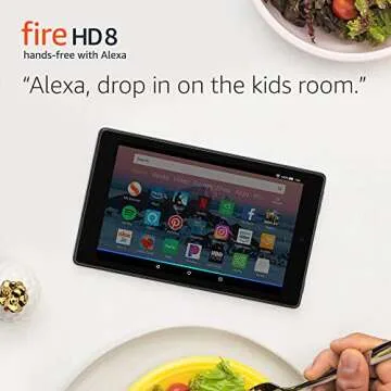 Fire HD 8 Tablet with Alexa & Expandable Storage - 32GB