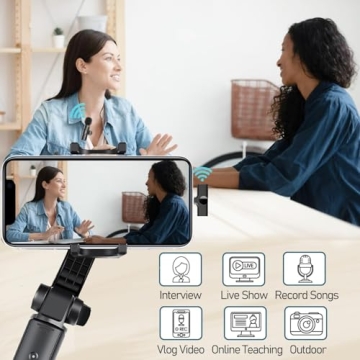 M-MAX Wireless Lavalier Mic for iOS & Android Devices