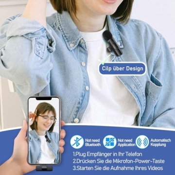 M-MAX Wireless Lavalier Mic for iOS & Android Devices