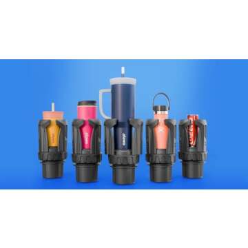 Automatic Cup Holder Expander for Large Bottles and Mugs