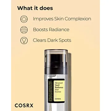 COSRX Niacinamide & Snail Mucin Dual Essence for Radiant Skin