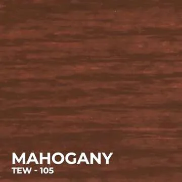 SamaN Interior Water Based Wood Stain - Natural Stain for Furniture, Moldings, Wood Paneling,Cabinets (Mahogany TEW-105-12, 12 oz)