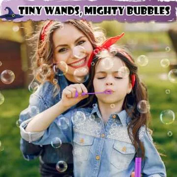 Leetous Halloween Basket Goodie Bag Stuffer Fillers for Kids 32 PCS, Mini Bubble Wands Party Favors Supplies for Toddlers, Small Halloween Non Candy Treats Toys Gifts Classroom Prizes for Boys Girls