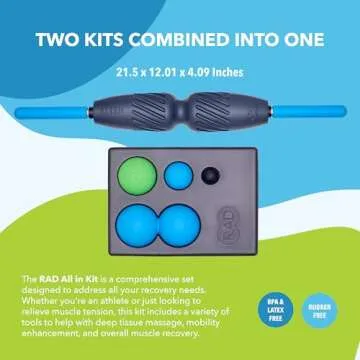 RAD All In 7-in-1 Massage Kit for Mobility & Recovery
