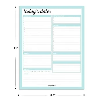 Premium Daily Tear-Away Planner Notepads for All