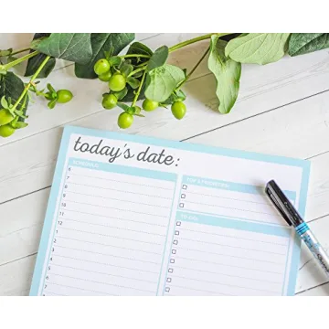 Premium Daily Tear-Away Planner Notepads for All