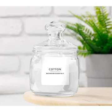 Dekluttr 173 Minimalist Waterproof Bathroom Labels for Organizing