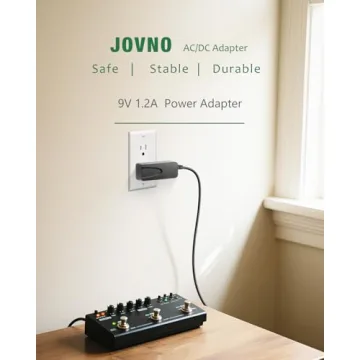 9V Guitar Pedal Power Supply 1.2A, Optimized for Boss PSA