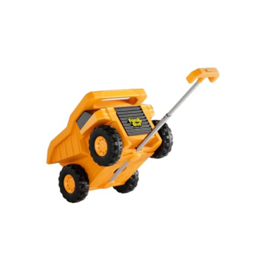 PUQU Monster Truck Design Kids Travel Suitcase Toddler Luggage With Wheels (Yellow)