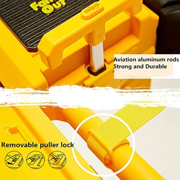 Buy PUQU Kids Monster Truck Travel Suitcase - Fun & Durable