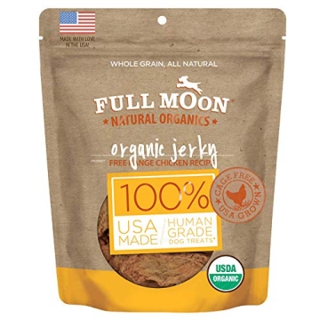Full Moon Organic Chicken Jerky Healthy Dog Treats