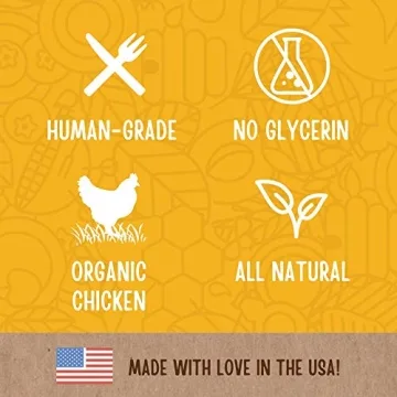 Full Moon Organic Chicken Jerky Healthy Dog Treats