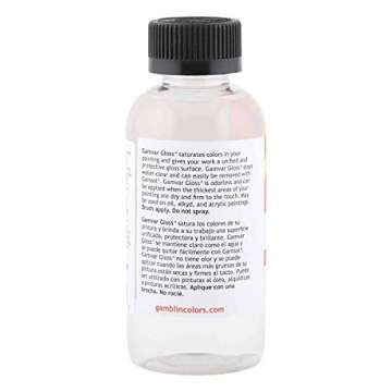 Gamblin Gamvar Picture Varnish,Clear,4.2oz