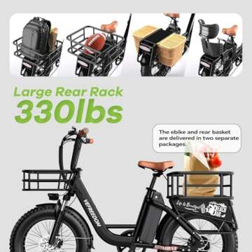 vefreedom Electric Mountain Bike with 1500W Motor