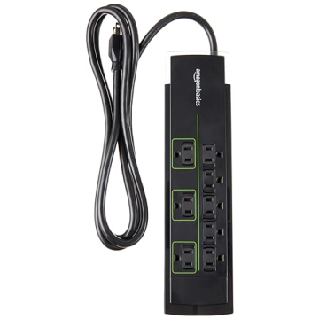Amazon Basics 8-Outlet Surge Protector 4500 Joules