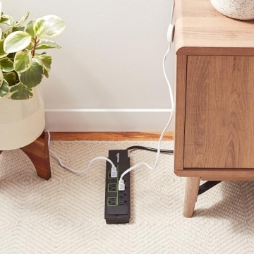 Amazon Basics 8-Outlet Surge Protector 4500 Joules