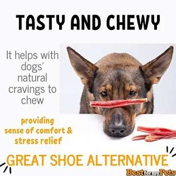 Best For My Pets Tripe Sticks for Dogs (5-Inch, 6-Ounce) Great for Puppies, Senior and Small Dogs All-Natural Rawhide-Free Dog Treats Bladder Sticks Chews