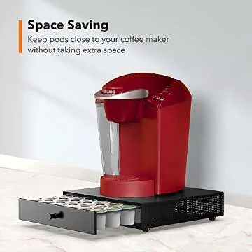 SICHEER K-Cup Holder - Stylish and Functional Coffee Pod Organizer