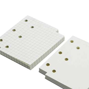 Mini Planner Inserts - 3-Ring Binder Paper Refill Sheets