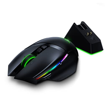 Razer Basilisk Ultimate Wireless Gaming Mouse: 20K DPI Optical Sensor - 11 Programmable Buttons - 10...