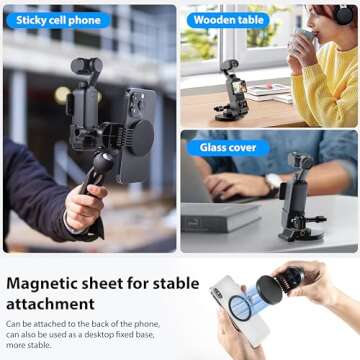 Tomat Pocket 3 Magnetic Mount for DJI Osmo Pocket 3