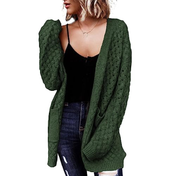 Stylish and Cozy Dokotoo Womens Oversized Cardigan for Fall and Winter