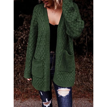 Dokotoo Womens Oversized Cardigan Cozy Sweater for All Seasons
