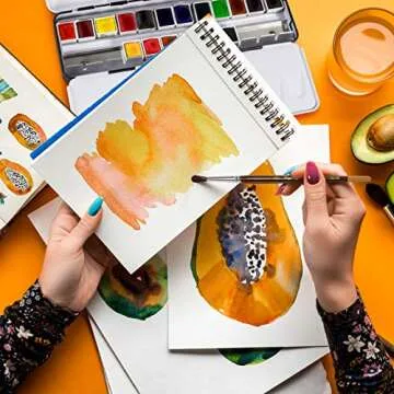 Sennelier 18 Colors Watercolor Set - Premium Art Supplies