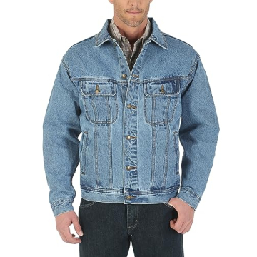 Wrangler Men's Unlined Denim Jacket - Ultimate Style & Comfort in Vintage Indigo