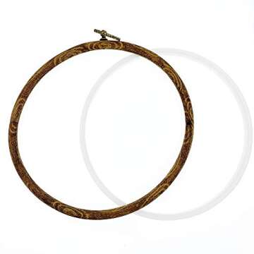 Hand U Journey 3 Pieces No Slip Embroidery Ring Set