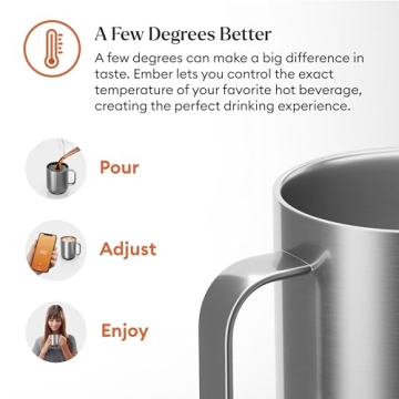 Ember Smart Mug 2 App-Controlled Heated Coffee Mug