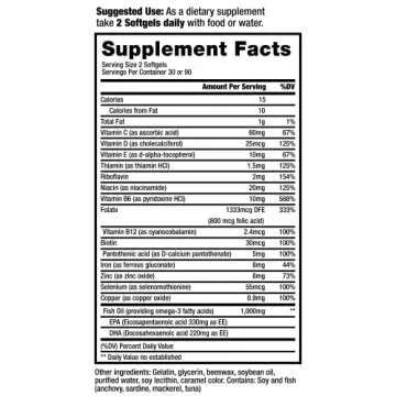 ProRenal+D Kidney Multivitamin with Omega-3 Fish Oil 90-Day Supply