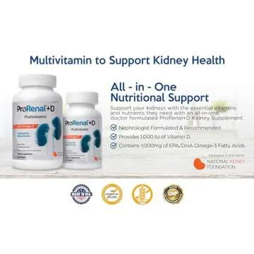 ProRenal+D Kidney Multivitamin with Omega-3 Fish Oil
