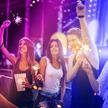 dalattin 32.8ft Led Strip Lights,RGB Led Lights for Bedroom Color Changing Light,Decoration for Bedroom Room Party,Halloween Decor with 44 Keys Remote,1 Roll of 32.8ft