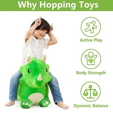Dinosaur Hopper Toy for Kids - Age 2-6