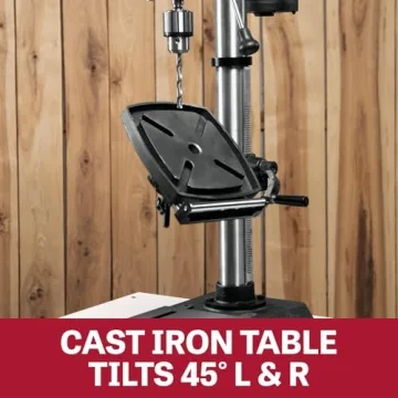 JET 12-Inch Variable-Speed Drill Press for Precision Work