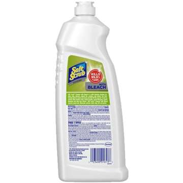 Soft Scrub Antibacterial Cleaner with Bleach Surface Cleanser, 36 Ounce (Pack of 6)