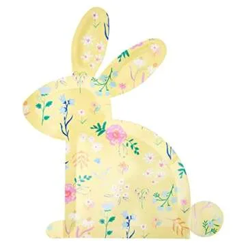 Meri Meri Wildflower Bunny Plates for Festive Fun