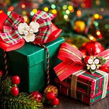 22 Pieces Pearl Rhinestone Embellishments for Crafts